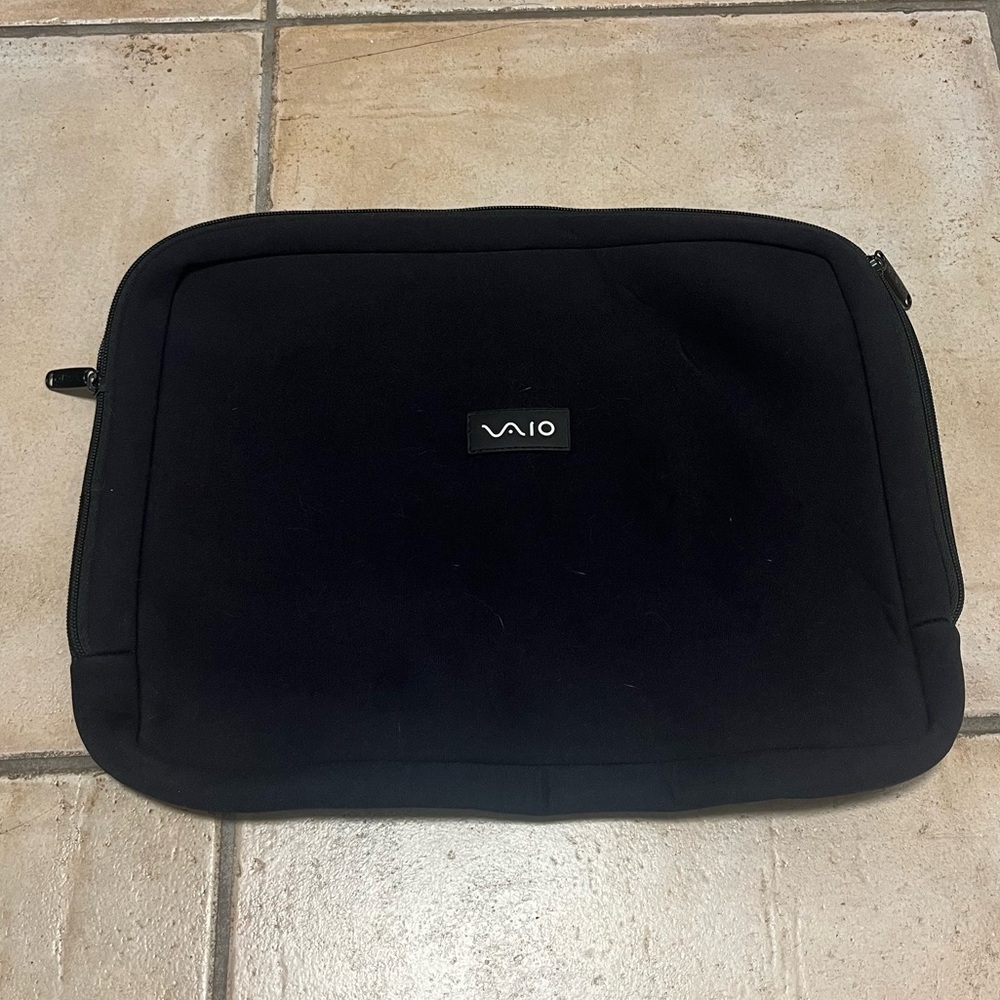 Vaio Black Laptop Bag